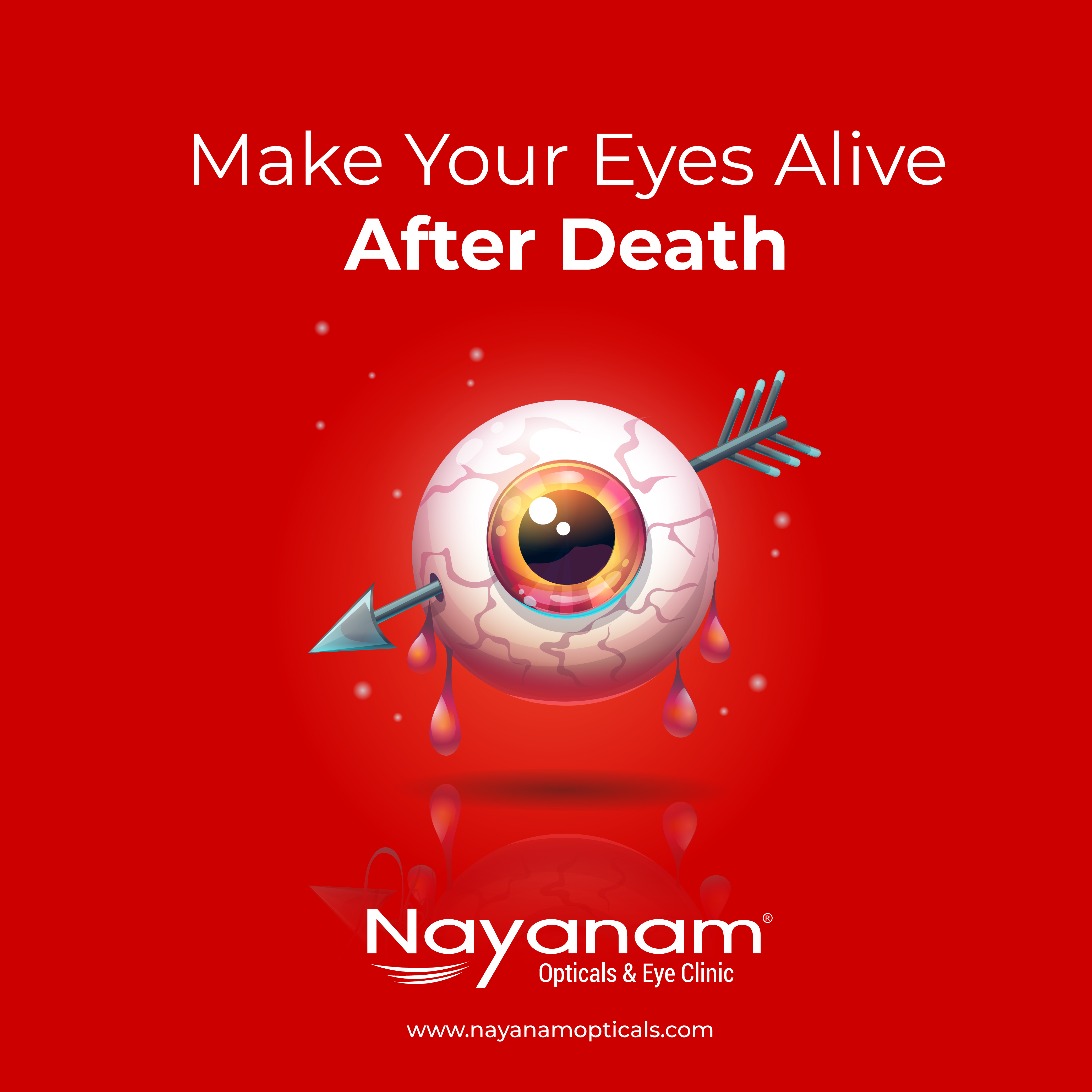 Eye Care poster from Nayanam Opticals & Eye Clinic Payyanur,Kannur